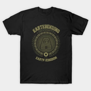 Earthbending Toph university - Bumi Earth kingdom - Avatar last airbender T-Shirt